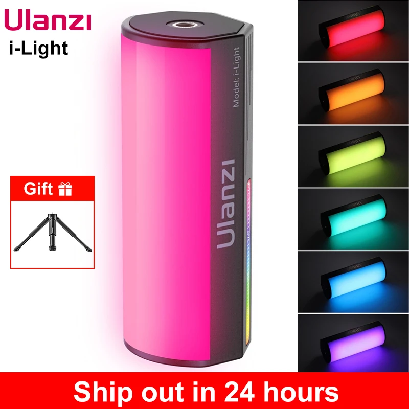 

VIJIM Ulanzi i-Light Mini RGB Tube Light Handheld led Photography Stick Video Fill Lamp Magnetic 2500-9000K for Vlog Youtube