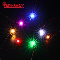 briksmax led light accessories for diy fans 3 pcspack colorful dot lights compatible with building blocks models
