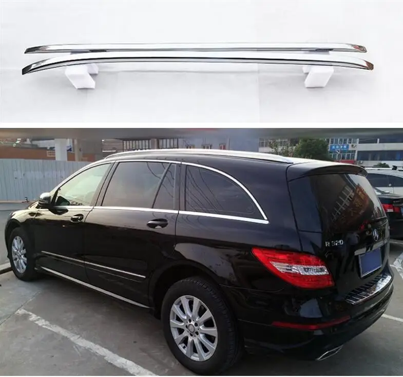 Алюминиевый сплав винтовая установка багажник на крышу багаж для Mercedes-Benz R класса