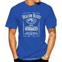 steely dan whiskey deacon blues t shirt black tees clothing 2019 new short sleeve casual t shirt tee