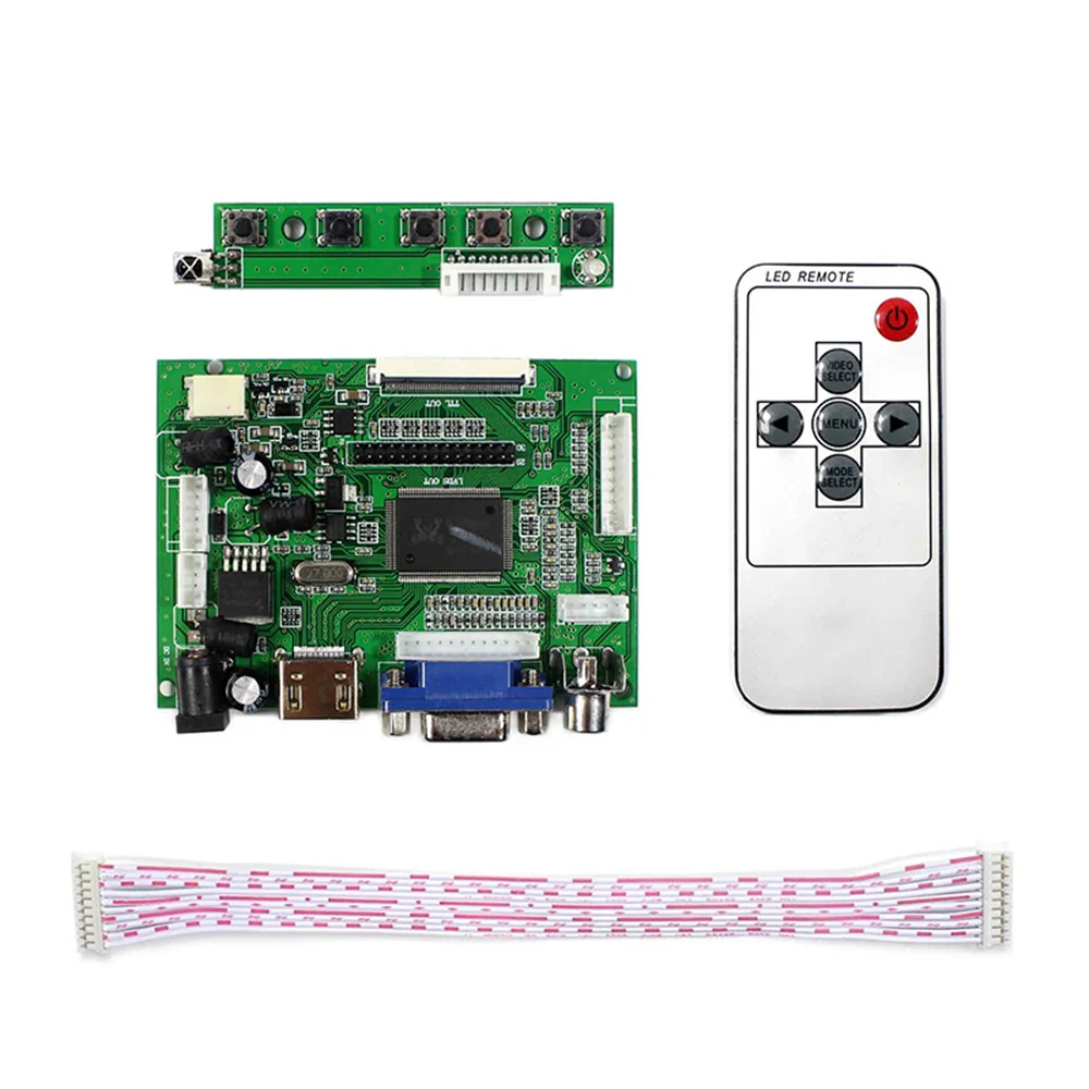 Original 5.6&quotinch LCD Display AT056TN53 V.1 screen controller driver board HDMI VGA 2AV | Компьютеры и офис