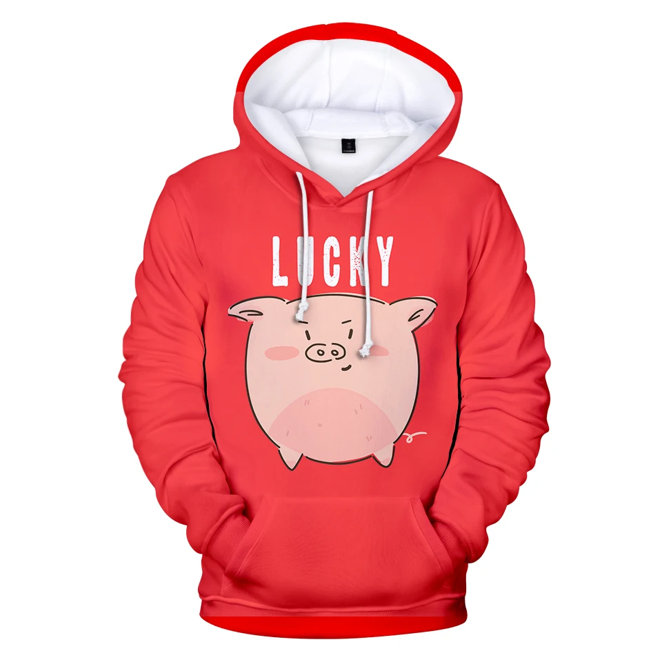 

Popular 3D Cute pig Hoodies Men Sweatshirts cool Women Print 3D Hoodies pullovers Autumn Sweatshirts Anime pig Hoodies Clothing