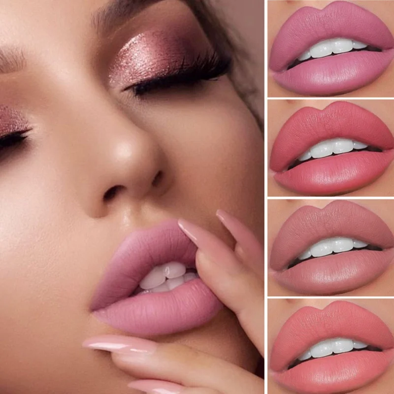 KKW 4 шт. женская розовая туба стойкая Водонепроницаемая антипригарная чашка