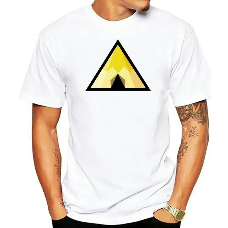 

Printed Men T Shirt Cotton tshirts O-Neck Short-Sleeve Camp de Yuru Women T-Shirt