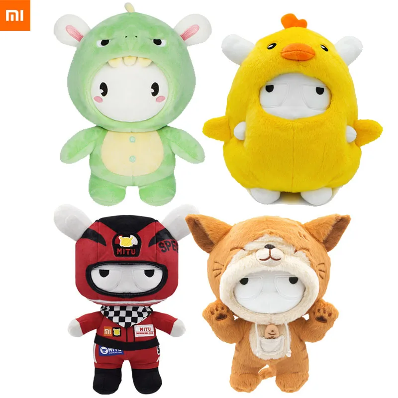 Кукла Xiaomi Mitu кролик 25 см плюшевые животные мультфильм дети чехол девочки