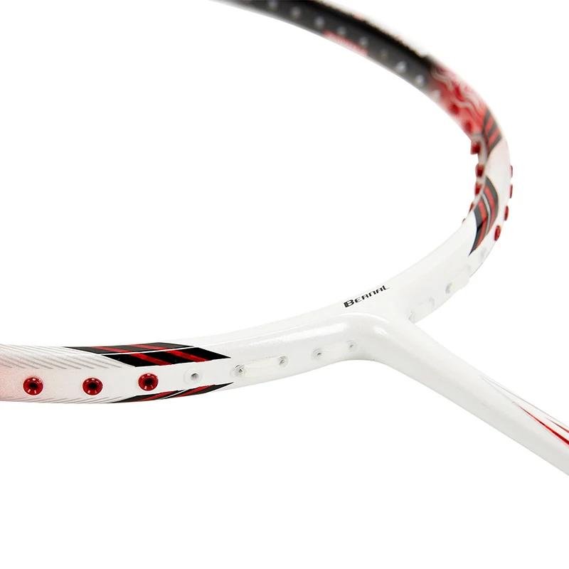 Badminton Rackets Full Carbon 5U Shock Absorption Offensive Single Racquet With Strings And Bag Professional Ultra Light | Спорт и