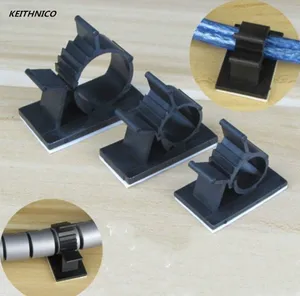 10 шт. Самоклеящиеся кабельные зажимы для управления зарядным шнуром питания Организатор держатель линии фиксированные зажимы для автомобиля ПК Мышь ТВ