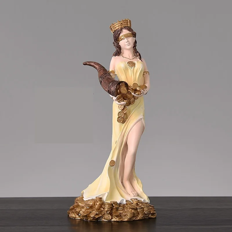 Богатство древнегреческий. Богиня богатства Греческая. Статуэтка богиня богатства Иран.