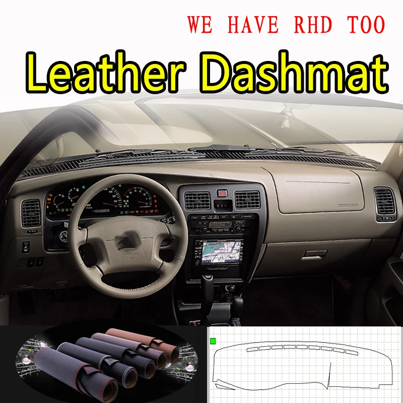 

Кожаный коврик для приборной панели Toyota Hilux G6 4runner G3 1998 2003
