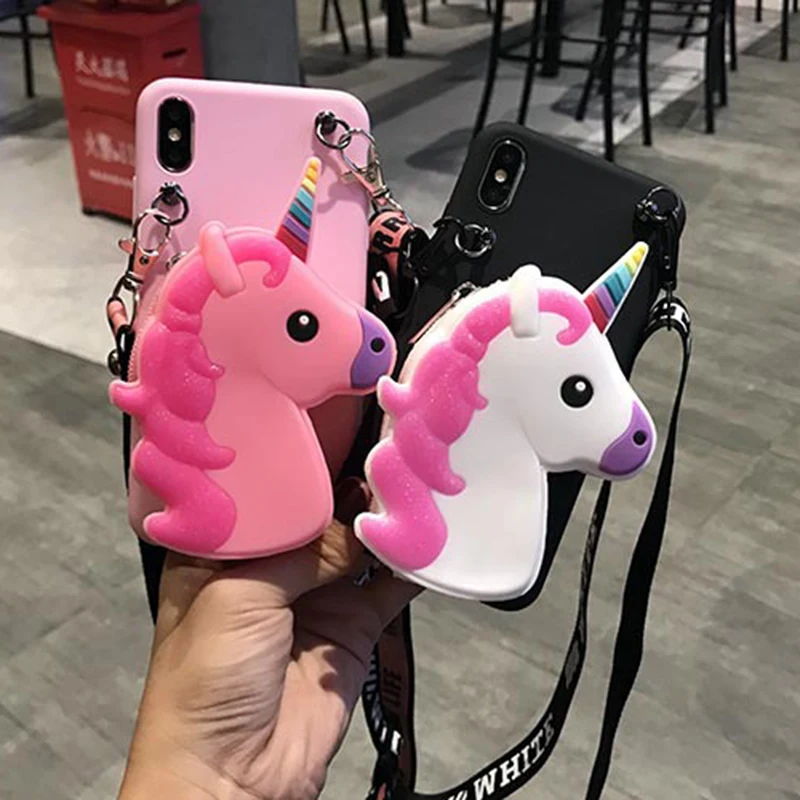 Мягкий чехол из ТПУ с мультяшным 3D кошельком для Xiaomi Redmi Note 8 Pro 7S 6 Hongmi 5 Global Cute mickey