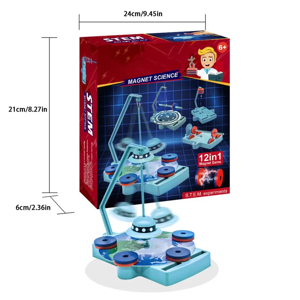 

Children's Maglev Magnetic Magnetic Levitation Compass Electromagnetic Induction Magnetic Scientific Experimental Teaching Aids