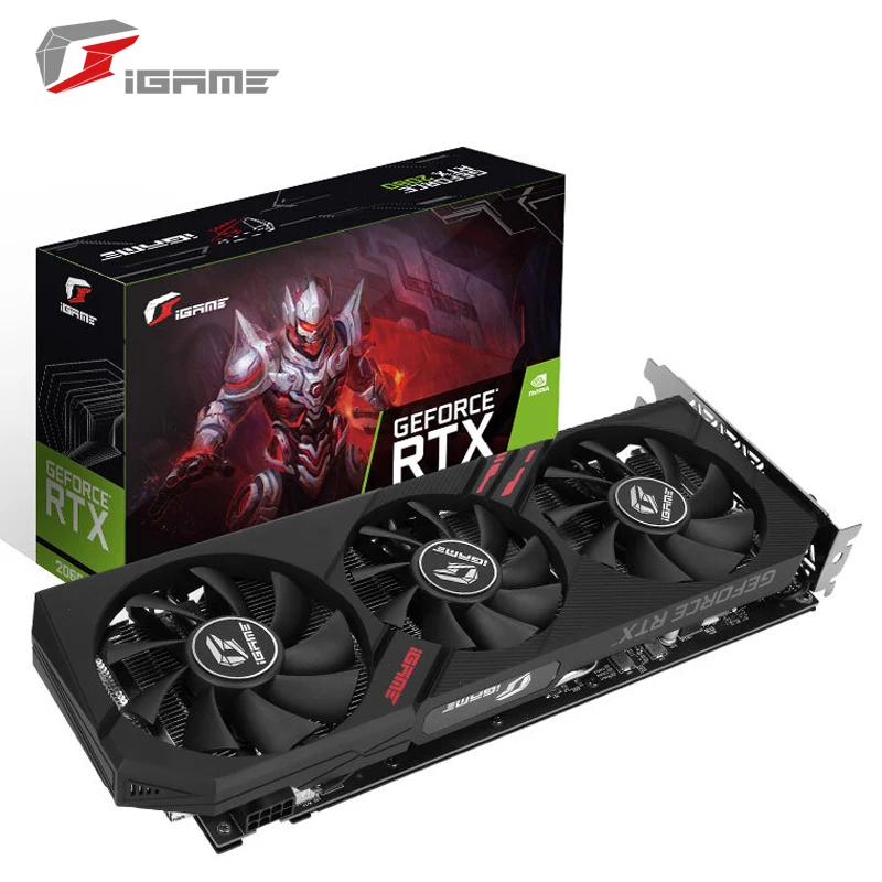 

Original Colorful iGame GeForce RTX 2060 Ultra 6G Gaming Graphics Cards GDDR6 192Bit 1710MHz Desktop Video Card for PC DIY