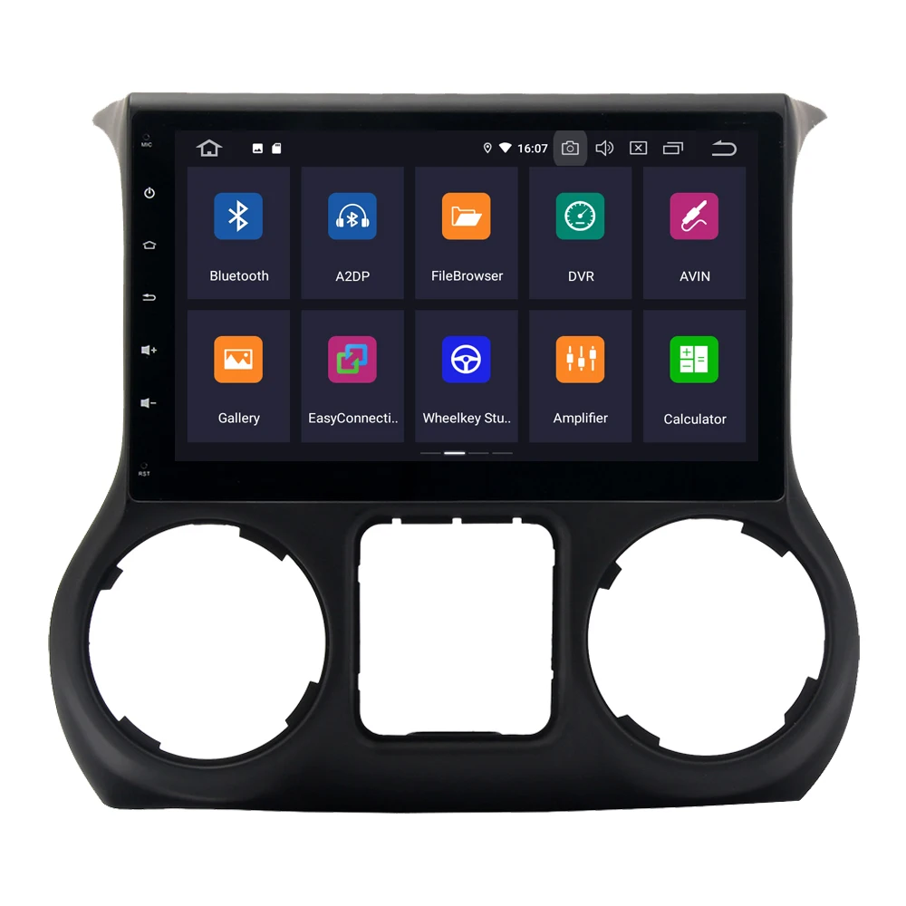 Автомагнитола RoverOne для Jeep Wrangler 2011-2016 Android 9 0 автомобильный мультимедийный плеер