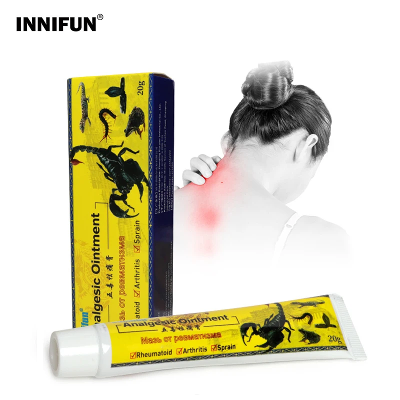 

Scorpion Ointment New Pain Relief Ointment Herbal Cream For Rheumatoid Arthritis Joint Muscle Rub Medical Plaster