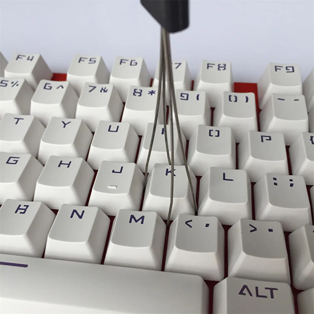 1 шт. Полезная клавиатура Keycap Съемник разгрузка стали чистящий инструмент