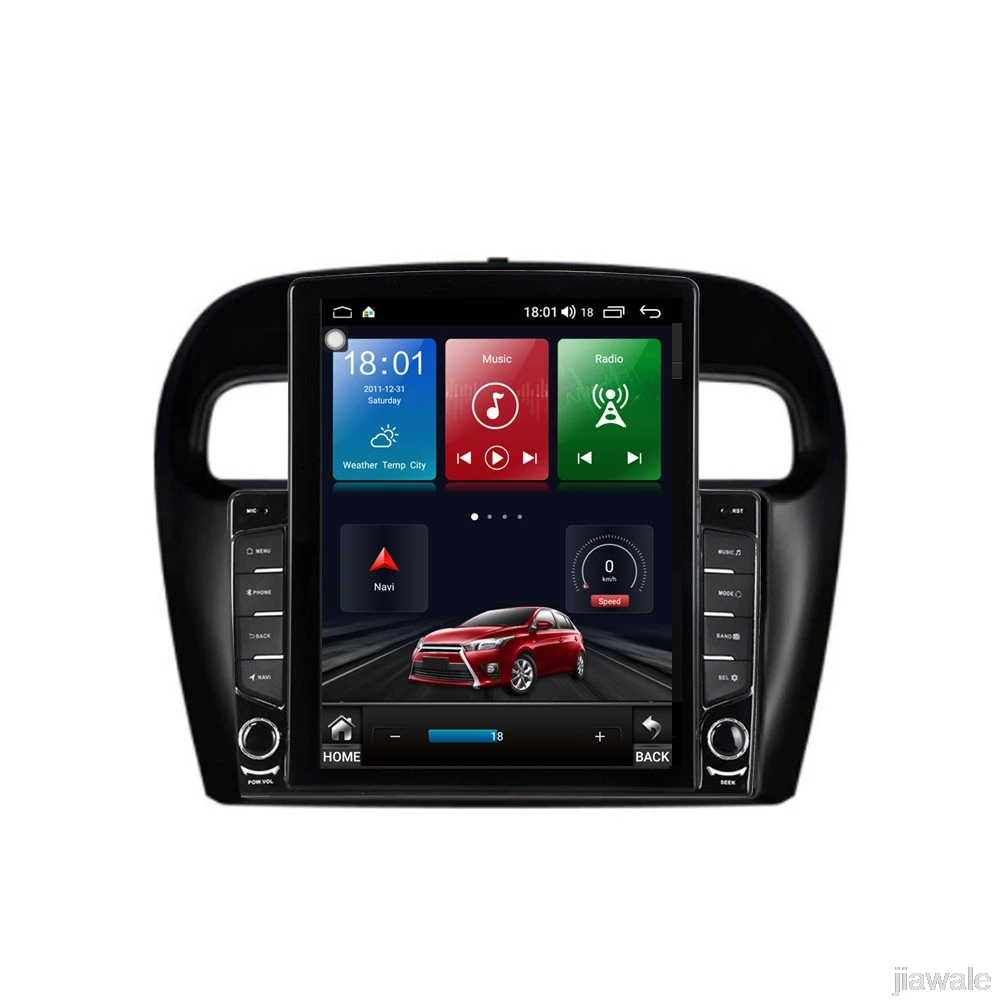 Автомобильный мультимедийный плеер на Android 10 восемь ядер экран 9 7 дюйма GPS для