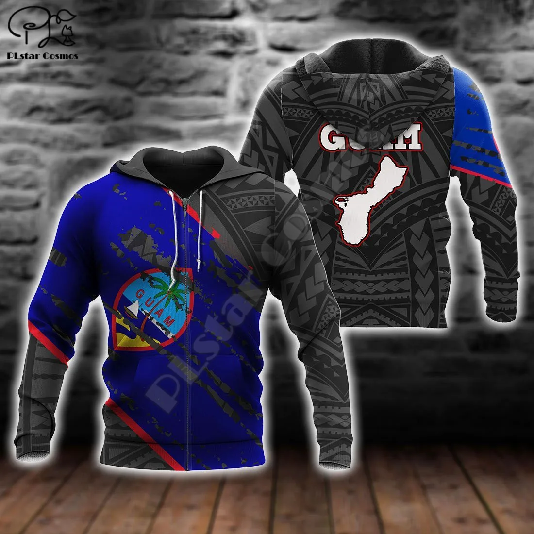 

PLstar Cosmos Guam Polynesia Tribal 3D Print 2021 New Fashion Hoodies Sweatshirts Zip Hooded For Men/Women Casual Streetwear G02