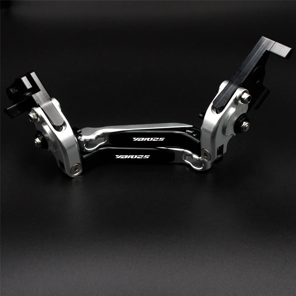 Мотоциклетные аксессуары запчасти руль для Yamaha YBR125 2005 2014 YBR 125 CNC регулируемые
