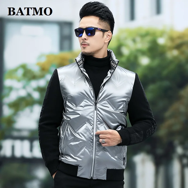 

BATMO 2020 Новое поступление зимние куртки на 90% белом утином пуху для мужчин, повседневное теплое пальто, парки, большие размеры X8062