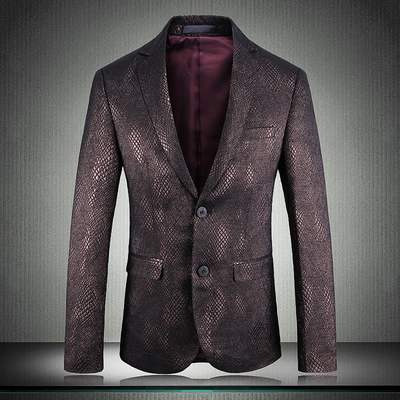 

lu Male Blazer Luxury Single Breasted Wedding Blazers Men Fashion Casual Slim Fit Club Party Prom Blazers Men Plus Size 5xl