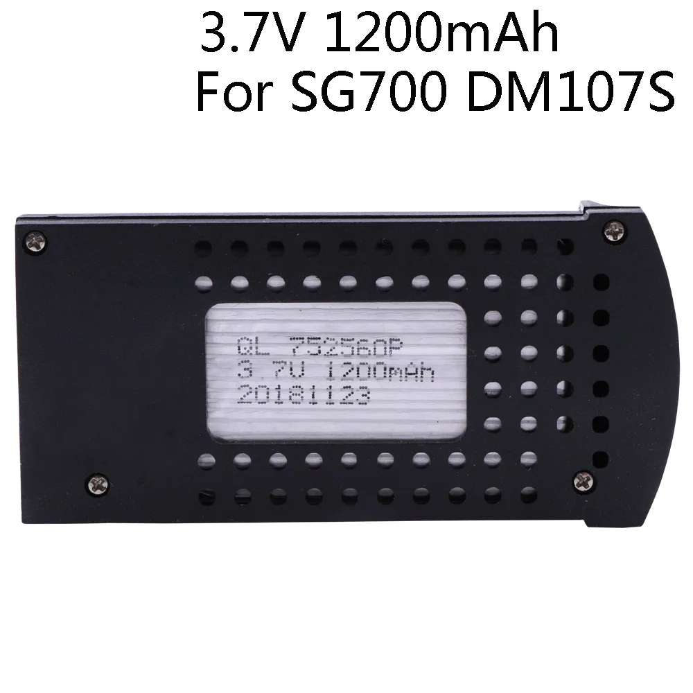 Аккумулятор для квадрокоптера SG700 DM107S S169, 3,7 в, 1200 мАч