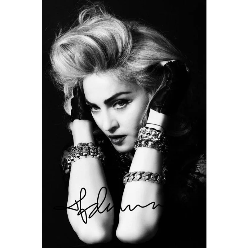 Madonna холст ткань тканевый плакат пользовательские граффити Печать на холсте