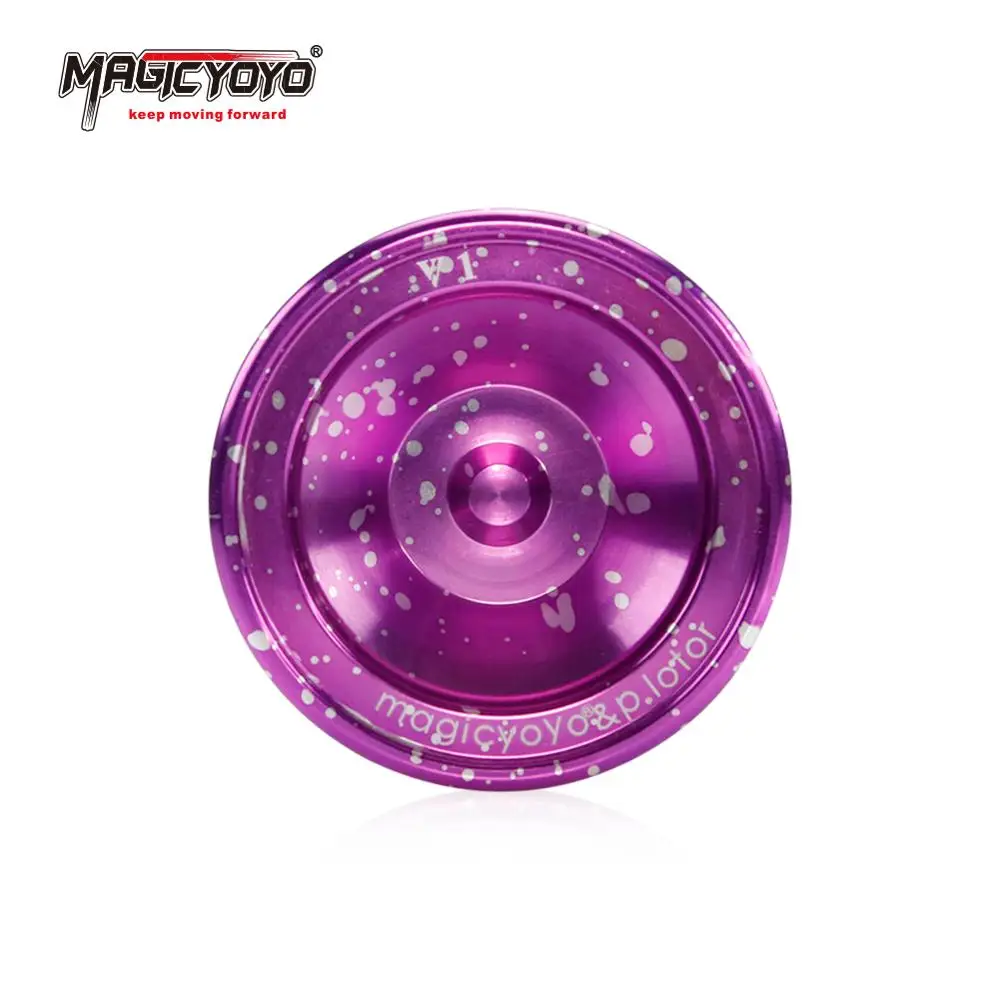 Magicyoyo and P. lotor новейший дизайн V1 полированный алюминиевый Профессиональный Йо-Йо мяч популярные игрушки для детей diabolo