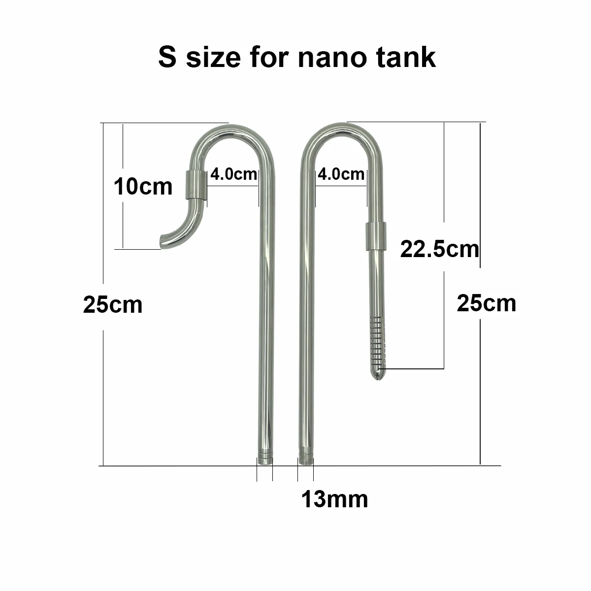 Class 1 304 Stainless Steel Inflow Outflow Pipe with Skimmer for Filters Arcrylic Fixer | Дом и сад