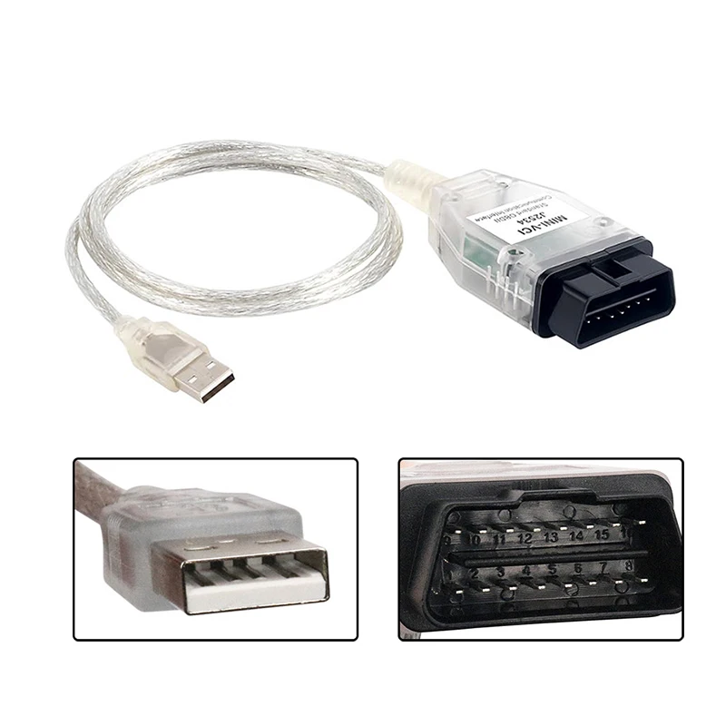 Диагностический сканер для автомобиля Toyota Mini VCI Cable TIS Techstream V16.00.017 MINI J2534 FT232RL Full Chips