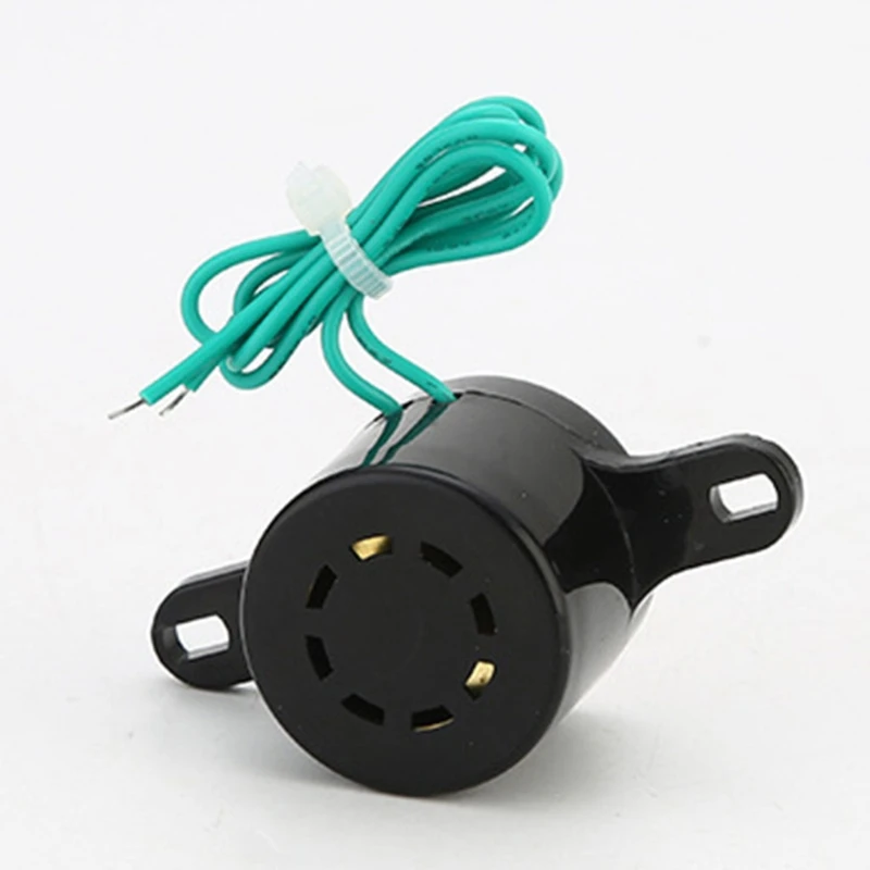 

Y4QC Wired Plastic Shell Active Piezo-Electronic Alarm Buzzer AC 220V Continuous Alarm Sounder Rainproof and Dustproof