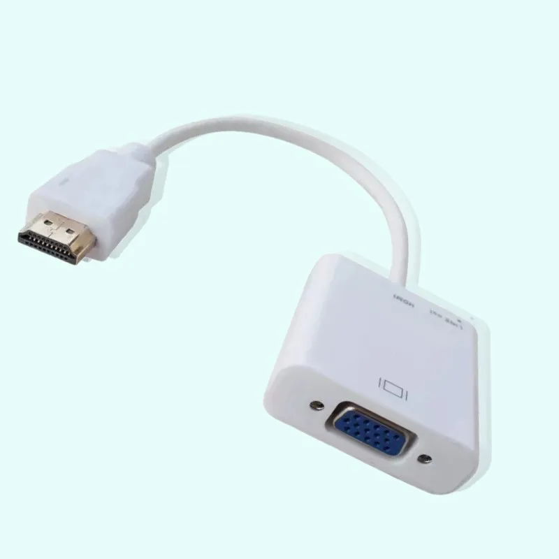 Высококачественный адаптер hdmi vga Папа мама 1080P цифро аналоговый видео аудио