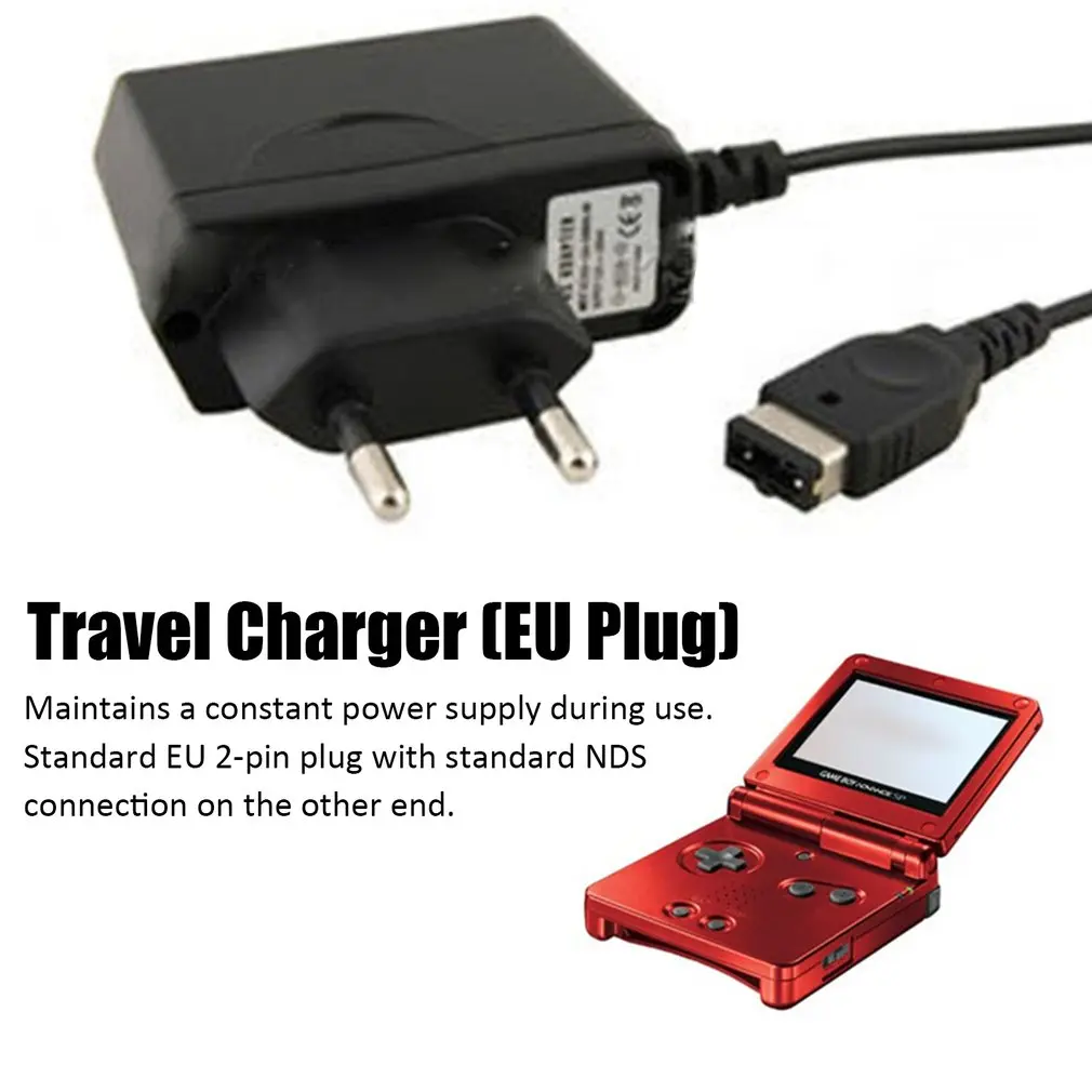 Для GameBoy EU/US Plug AC адаптер питания кабель для Nintendo advance GBA SP консоль настенное