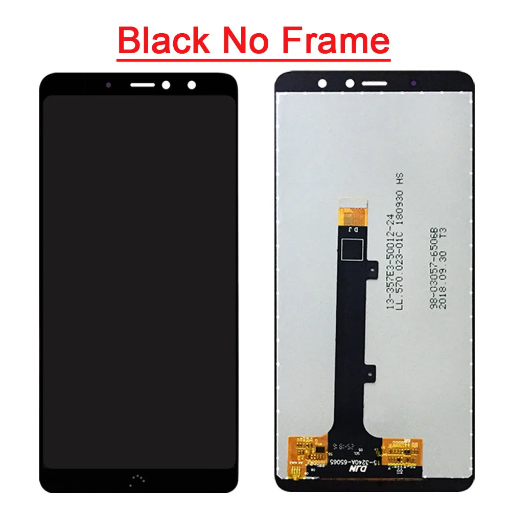 5 65 ''для BQ Aquaris X2/X2 Pro ЖК-экран с сенсорным экраном дисплей Digitzer в сборе +