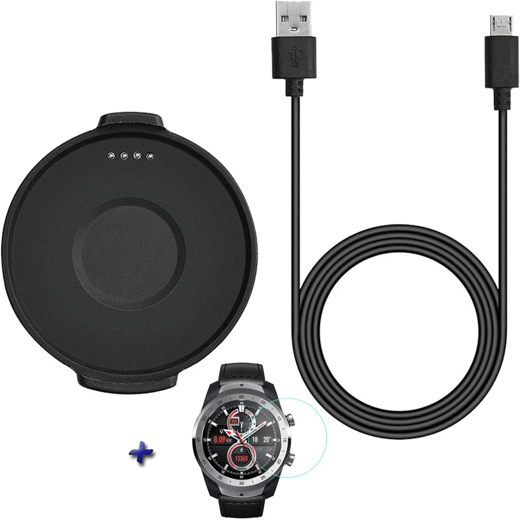 Зарядное устройство Ticwatch Pro для часов сменный Магнитный зарядный кабель зарядная