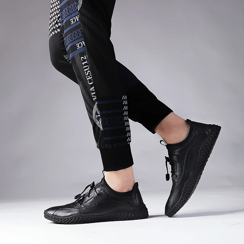 Модная обувь мужская повседневная мягкая модная прогулочная Удобная Уличная из