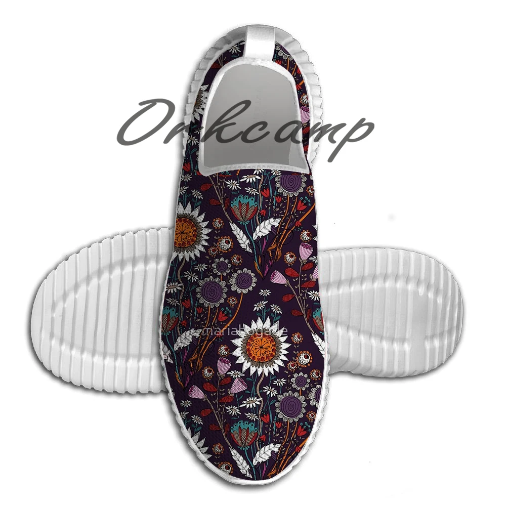 Фиолетовая абстракция узор ромбиками синяя хна Бо кроссовки для бега