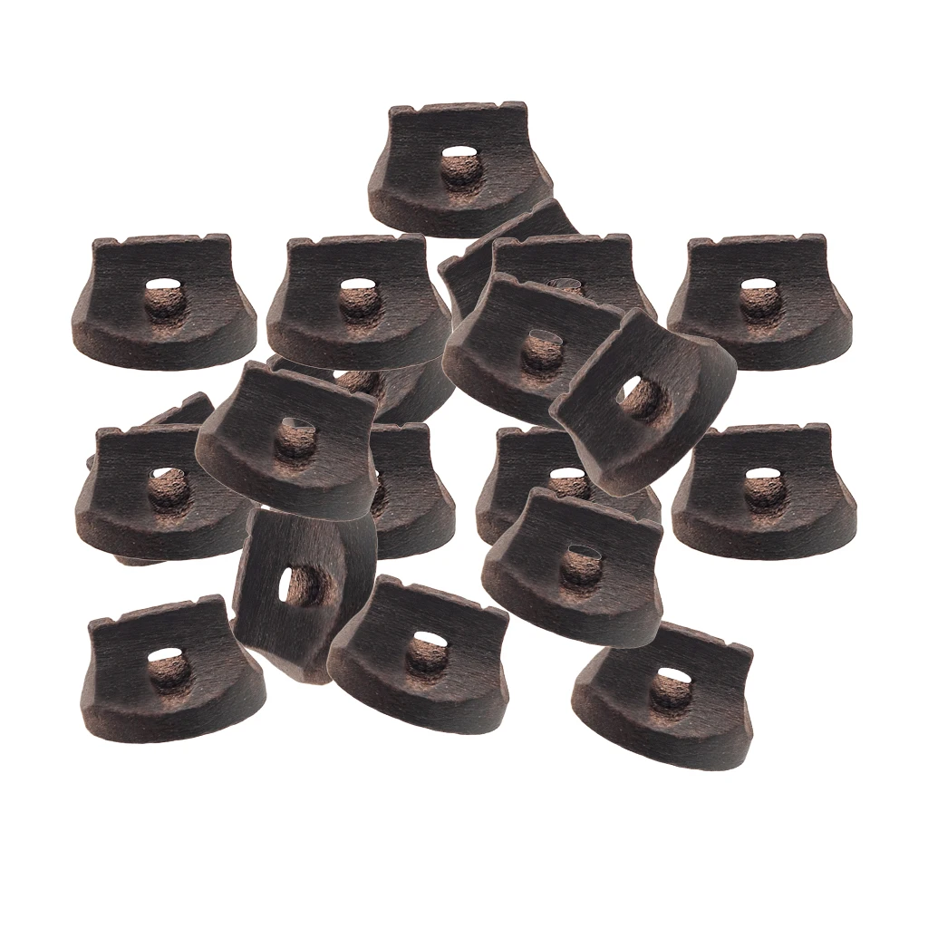 

20 шт. китайский Urheen деревянный эрху мост беспроводного доступа в Интернет для струнный инструмент аксессуар Запчасти