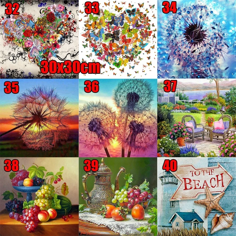 Алмазная 5D Вышивка сделай сам фиолетовые цветы ремесло вышивка крестиком Декор