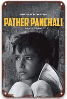 pather panchali 1955 tin signs vintage movies fashion for man office outdoors party room 8x12 inches