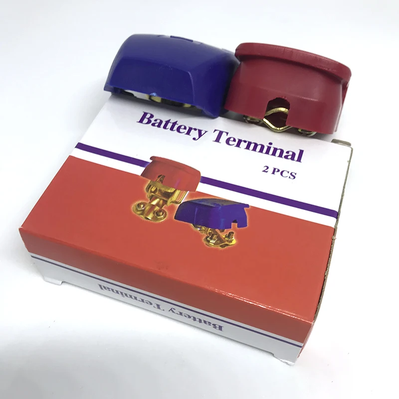 Универсальные 1 пара 12 В быстросъемные аккумуляторные зажимы клемм для