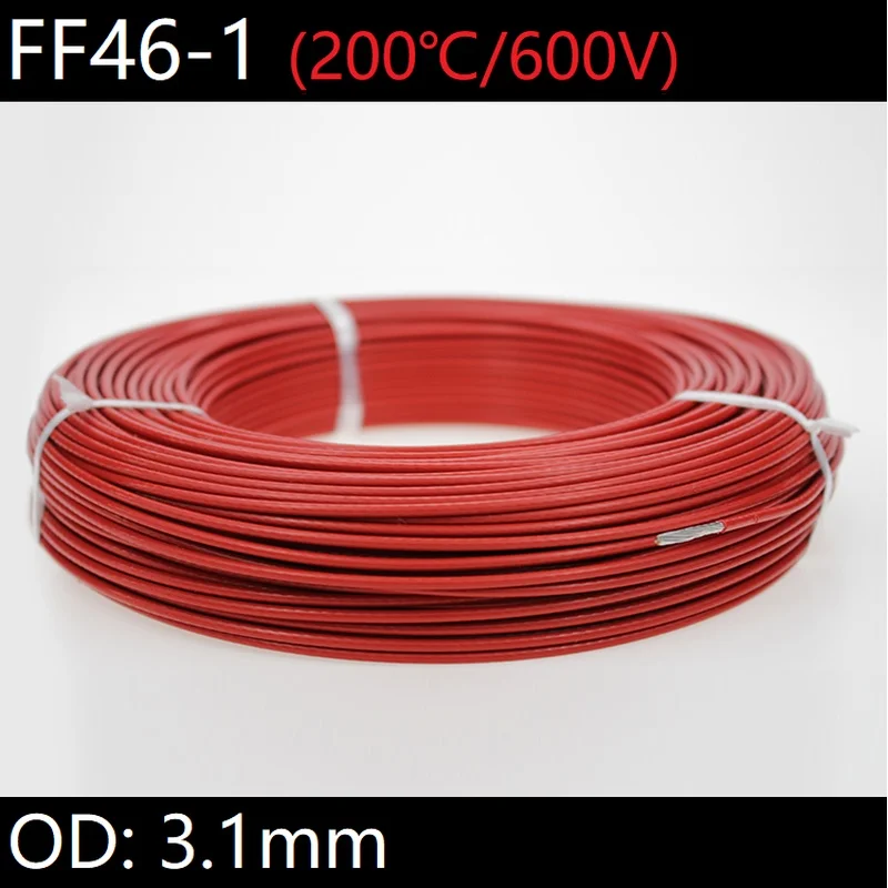 Заземляющий индуктор Проволочная катушка OD 3 1 мм контроль дорожного сигнала PTFE