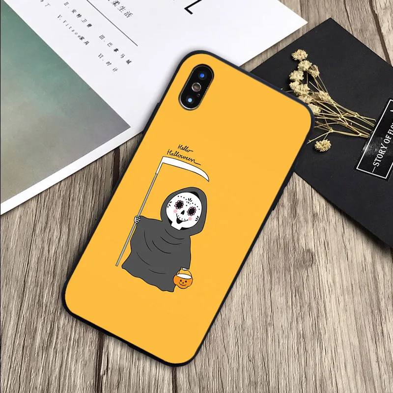 Чехол для iPhone 5 5S SE 6 7 8 plus X XR XS Max 11 PRO черный чехол телефона с рисунком Дракулы и