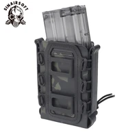 tactical magazine pouch for ar15 m4 5 56 7 62 9mm quick release fast mag tpr holster case box hunting gear molle system pouch