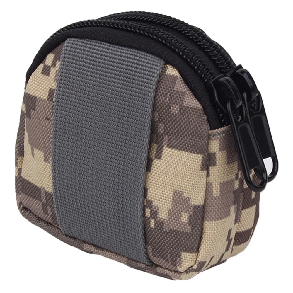 MOLLE тактический EDC чехол Портативный ключ кошелек держатель многофункциональный поясной ремень сумка портмоне сумка для спорта на открытом воздухе аксессуар сумка - Цвет: 01 ACU
