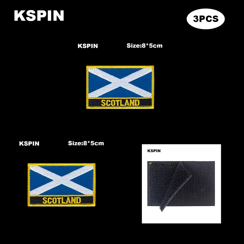 Прямоугольная искусственная петля с липучками для Румынии значки нарукавник 3D