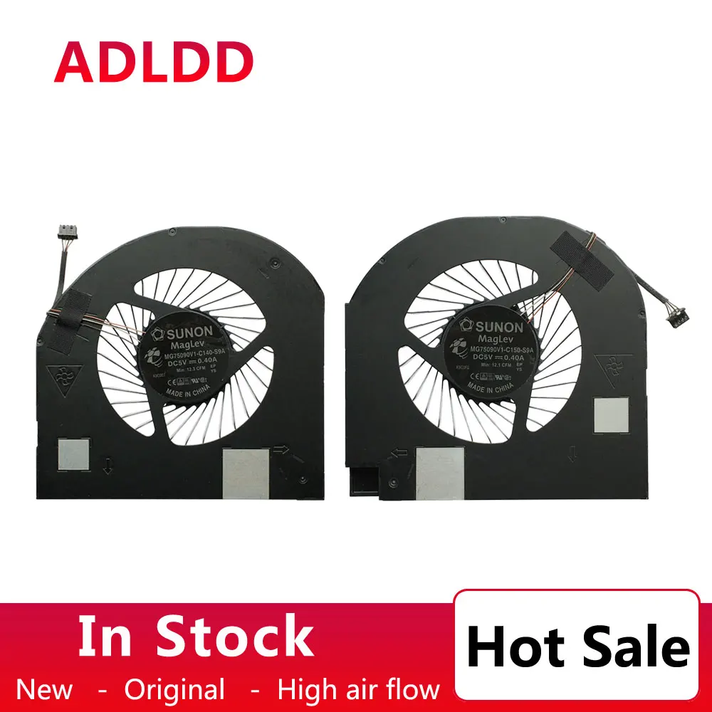 

New original CPU GPU Cooling Fan cooler For Dell Precision 17 7730 M7730 7740 M7740 MG75090V1-C140-S9A MG75090V1-C150-S9A