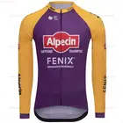 Новинка 2021, командный Комплект Джерси Alpecin Fenix для велоспорта, весенняя одежда для мужчин, дышащая мужская велосипедная одежда с длинным рукавом