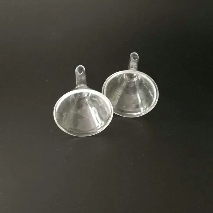 5 шт./лот короткая треугольная Стеклянная Воронка Subuliform с прямым верхним