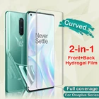 Гидрогелевая пленка на экран для OnePLus 7T 6T 5T 8T Pro, полное покрытие, мягкая защита экрана для OnePLus 7 6 5 8 9 9R Nord