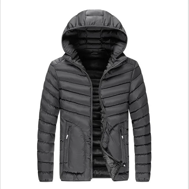 Winter Parkas Men Warm Thick Outwear Hooded Jacket Coat Men Autumn Fashion Parkas Men Autumn Men Clothing